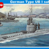 Mikromir 144-016 German Type UB-1 submarine 1/144