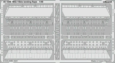 Eduard 481046 SET MiG-15bis landing flaps (BRONCO/H.2000) 1/48