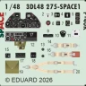 Eduard 3DL48275 P-40K SPACE (EDU) 1/48