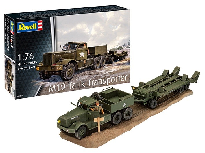 Revell 03364 M19 Tank Transporter 1/72
