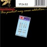 HGW 172432 Seatbelts A6M Zero (SIMPLY) 1/72