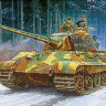 Tamiya 35252 Танк King Tiger "Ardennes Front", мотоцикл DKW NZ350 и 3 фигуры 1/35