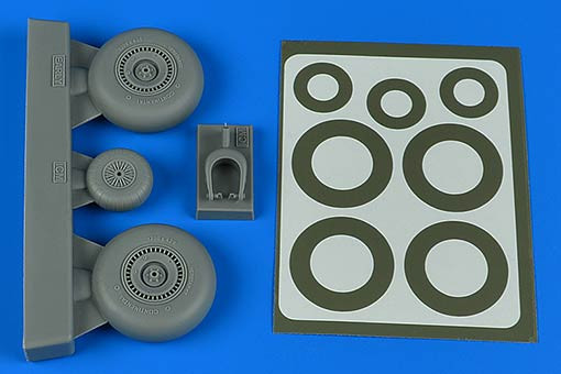 Aires 4802 Do 217N wheels & paint masks - early B (ICM) 1/48