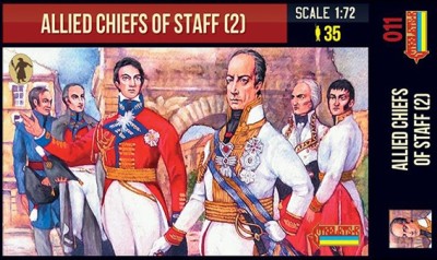 Strelets STR01172 Allied Chiefs of Staff set 2 1/72