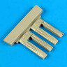 QuickBoost QB72308 P-38 Lightning turbo-supercharger cover 1/72