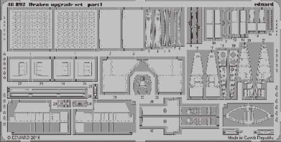 Eduard 48892 Draken upgrade set 1/48