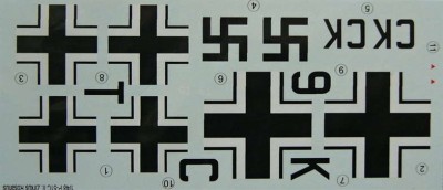 LF Model C4873 Decals N.A. P-51C Zirkus Rosarius (HAS) Pt.2 1/48
