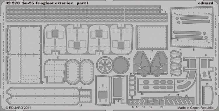 Eduard 32278 Su-25 Frogfoot exterior