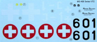 LF Model C7257 Decals MS-406 over Swiss 1/72