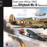 Kovozavody Prostejov H7207 Kittyhawk Mk.IA & Bf 109F-4 (incl. book) 1/72