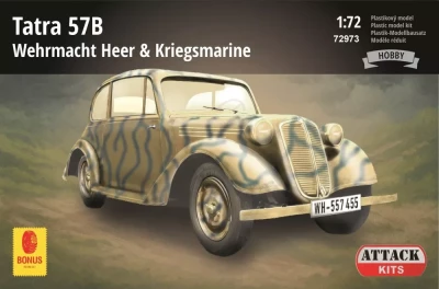 Attack 72973 Tatra 57B Wehrmacht (Heer&amp;Kriegsmarine) 1/72
