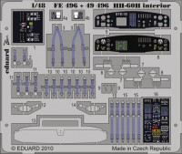Eduard FE496 HH-60H interior S.A. Italeri