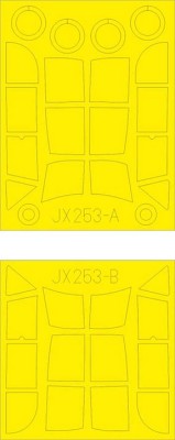 Eduard JX253 Mask 1/32 Bf 108 TFace (EDU)