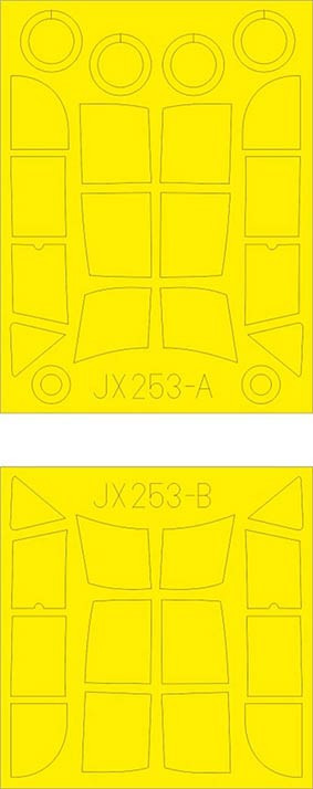 Eduard JX253 Mask 1/32 Bf 108 TFace (EDU)