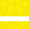 Eduard JX253 Mask 1/32 Bf 108 TFace (EDU)