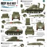Star Decals 35-C1027 U.S. 70th Tank Battalion on Utah Beach - M4 , M4 Dozer, M4A1 DD Sherman 1/35