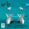 Reskit RS72-607 AS.34 Kormoran missiles w/ adapters (2 pcs.) 1/72
