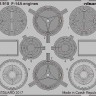 Eduard 48910 F-14A engines 1/48 TAMIYA