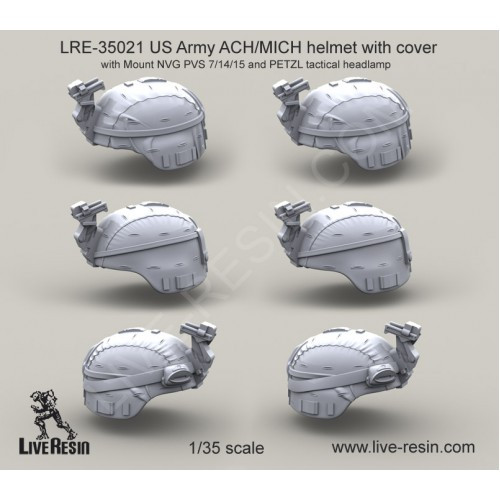 LiveResin LRE35021 US Army ACH/MICH 1/35