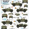 Star Decals 35-C1391 Ferrets in Cyprus # 2.Canadian UNFICYP Ferret Scout Car Mk.2 Mk.1 and Mk.2 1/35