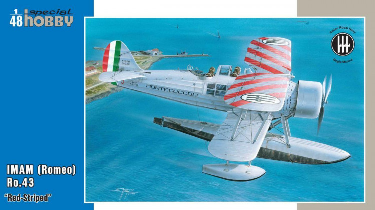 Special Hobby SH48137 IMAM (Romeo) Ro.43 “Red Striped” 1/48