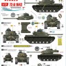 Star Decals 72-A1042 Vietnam 1. M24 Chaffee, M41 Walker Bulldog and M48A3 Patton inSouth Vietnamese army, ARVN - Army of the Republic of Vietnam 1/72