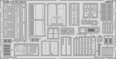 Eduard 48898 F/A-18C exterior 1:48