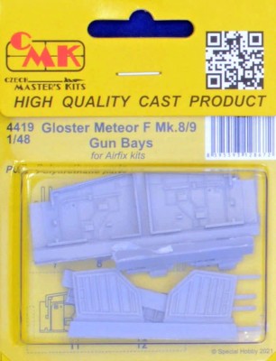 CMK 4419 Gloster Meteor F Mk.8/9 Gun Bays (AIRFIX) 1/48