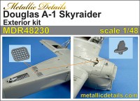 Metallic Details MDR48230 Douglas A-1H/A-1J Skyraider exterior 3d-printed  1/48