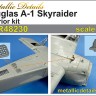 Metallic Details MDR48230 Douglas A-1H/A-1J Skyraider exterior 3d-printed  1/48
