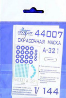 Sx Art 44007 A-321 Маска для окрашивания (ZVE) 1/144