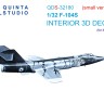 Quinta Studio QDS-32180 F-104S (Italeri) (Малая версия) 1/32