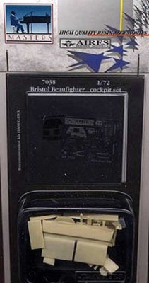Aires 7038 Bristol BEAUFIGHTER cockpit set 1/72