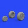 Eduard 672206 B-25 wheels 1/72