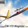 Kovozavody Prostejov 72242 Fouga CM-170 Magister 'Over Europe' (3x camo) 1/72