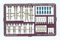Eduard 49002 Seatbelts Luftwaffe WWII Fighters фототравление (распродажа)
