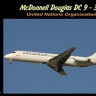 Fly model 14404 McDonnell Douglas Dc-9-32 "United Nations" 1:144 1/144