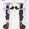 Lf Model M7253 Mask Henschel Hs 123A-1 Camouflage painting 1/72