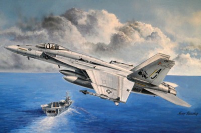 Hobby Boss 85812 F/A-18E Super Horne самолет 1/48