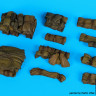 Black Dog T35143 Tentage+bedrolls N°3 accessories set 1/35