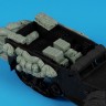 Black Dog T35294 M21 Half Track accessories set NВ°2 (designed to be used with Tamiya kits) 1/35