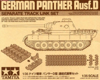 Tamiya 12665 Separate Track Link Set for Panther Ausf.D 1/35