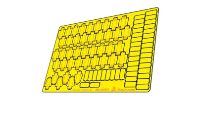 Микродизайн 048251 Блоки ДЗ &quot;Контакт-1&quot; (ТИП 3,4) 42 шт. 1/48