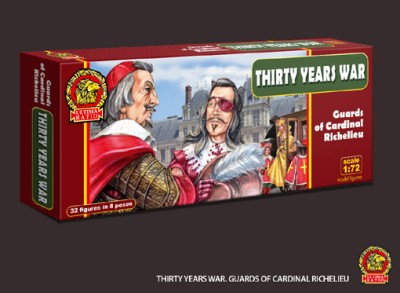 Ultima Ratio UR013 Guards of Cardinal Richelieu 1:72