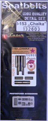 HGW 132603 Seatbelts I-153 'Chaika' (laser) 1/32