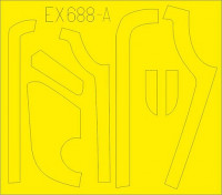 Eduard EX688 Mask 1/48 B-17G antiglare panels (VE prod.) (HKM)
