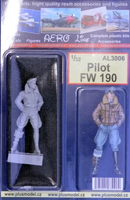 Plusmodel AL3006 Pilot Fw 190 (1 fig.) 1/32