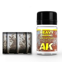 AK Interactive AK-00089 Смеси для нанесения эффектов (сильные сколы)