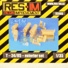 RES-IM RESIM35003 1/35 T-34/85 exterior set (ACAD)