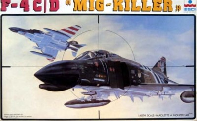 ESCI 4044 F-4 C/D MIG KILLER 1:48